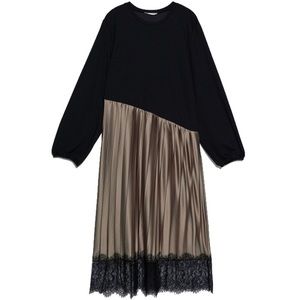 ZARA MULTI TEXTURES DRESS